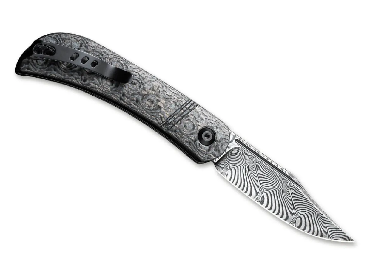 Appalachian Drifter Damascus G10 Cf Grey