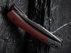 Appalachian Drifter Ii Damascus G10 Burgundy