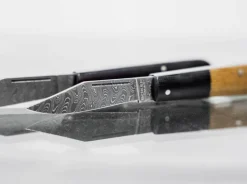 Barlow Integral Burlap Micarta Damast