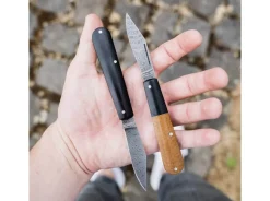 Barlow Integral Burlap Micarta Damast