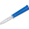 Bhq Balisong Trainer Blue