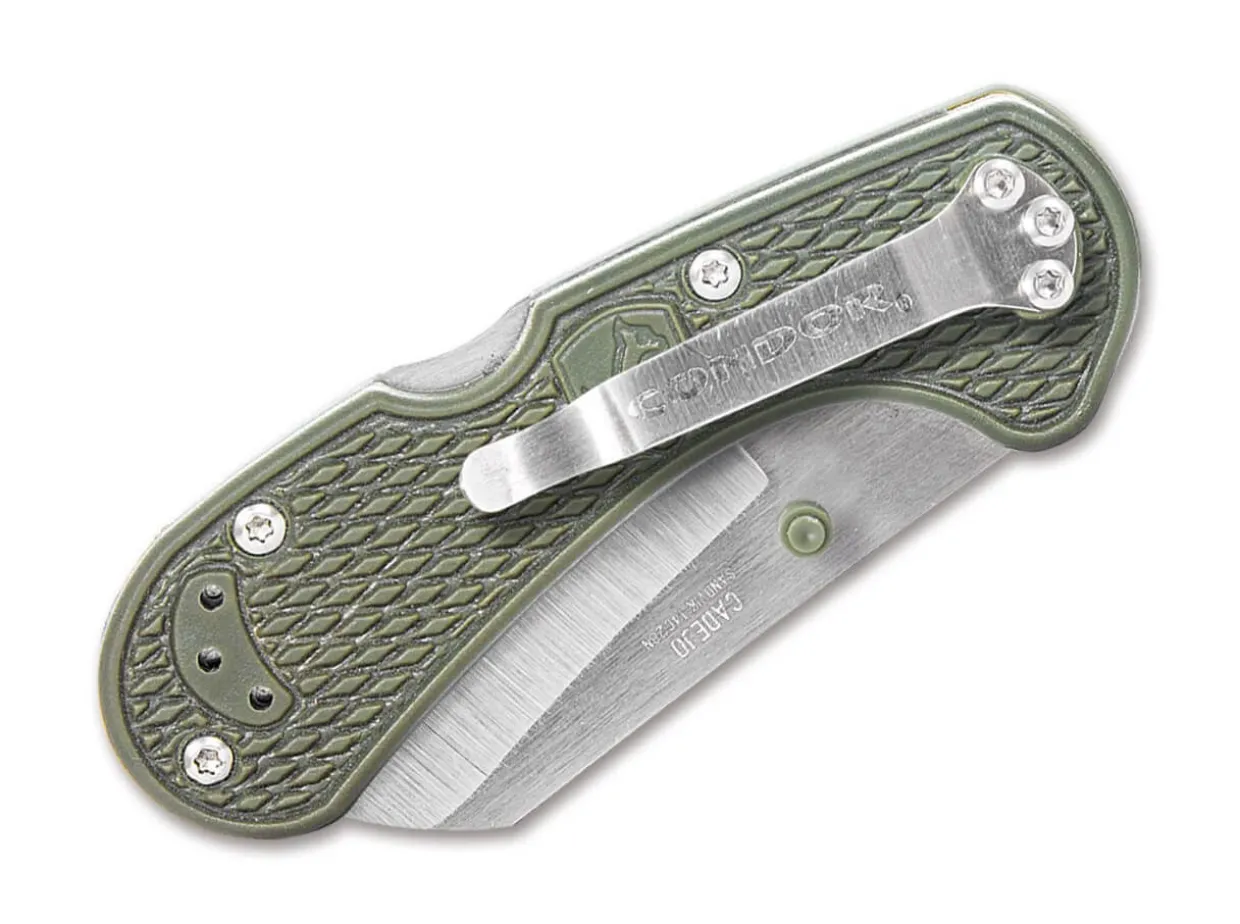 Cadejo Cleaver Folder Army Green
