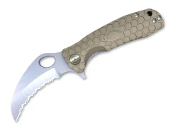 Claw Small Tan Serrated