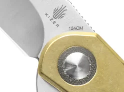 Comet Brass Micarta Green