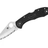 Delica 4 Lightweight Black Serrated