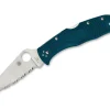Endela Lightweight K390 Serrated Blue