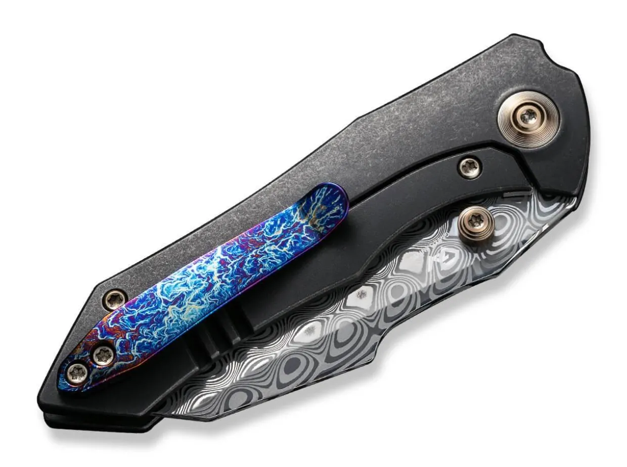 High-Fin Titanium Black Hakkapella Damascus