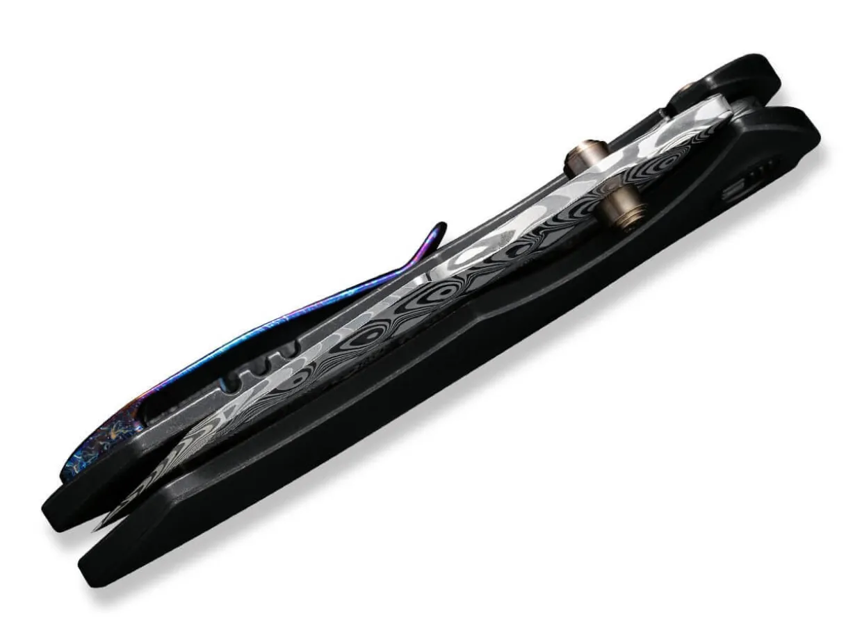 High-Fin Titanium Black Hakkapella Damascus