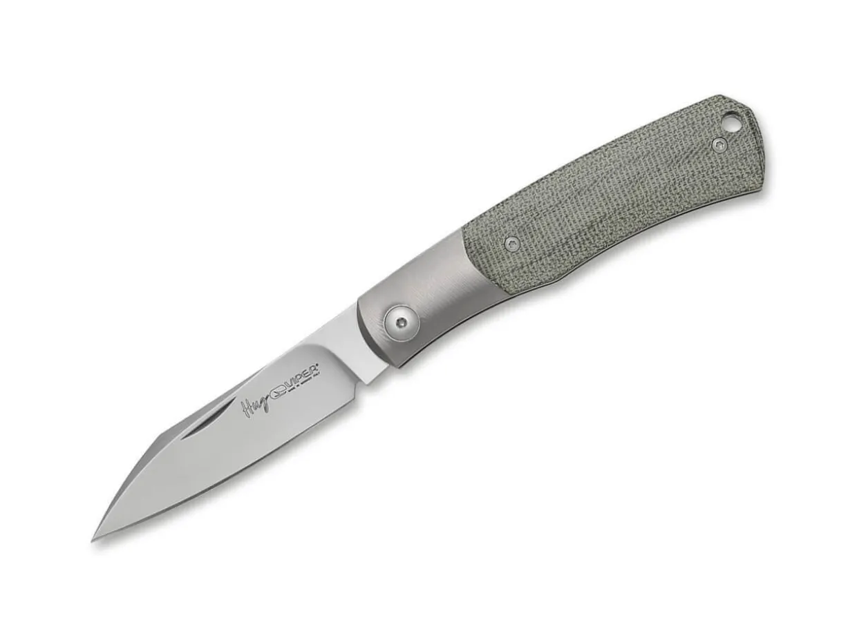 Hug Titanium Micarta Green