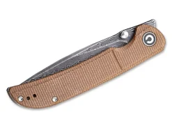 Imperium Damascus Micarta Brown