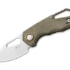 Isonzo M390 Clippoint Micarta Green