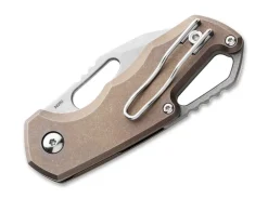 Isonzo M390 Clippoint Titanium Bronze