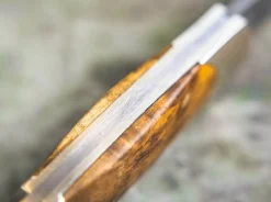 Junior Scout Curly Birch Brown Damascus