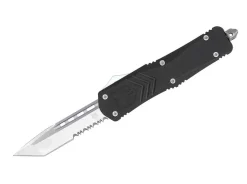 Large Black Fs-X Tanto Serrated