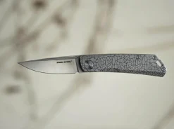 Luna Titanium Grey Crackle