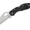 Meadowlark 2 Lightweight Wharncliffe Black Spyderedge