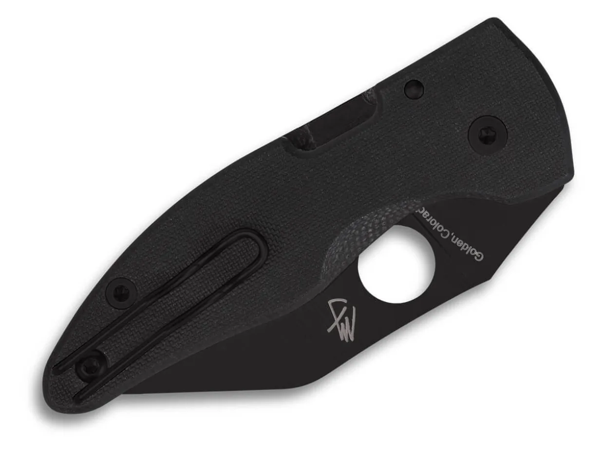 Microjimbo G10 Black Blade Plainedge