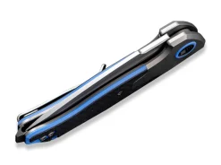 Press Check Titanium G10 Black Blue Tanto