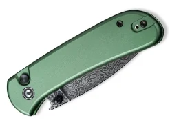 Qubit Aluminum Green Damascus