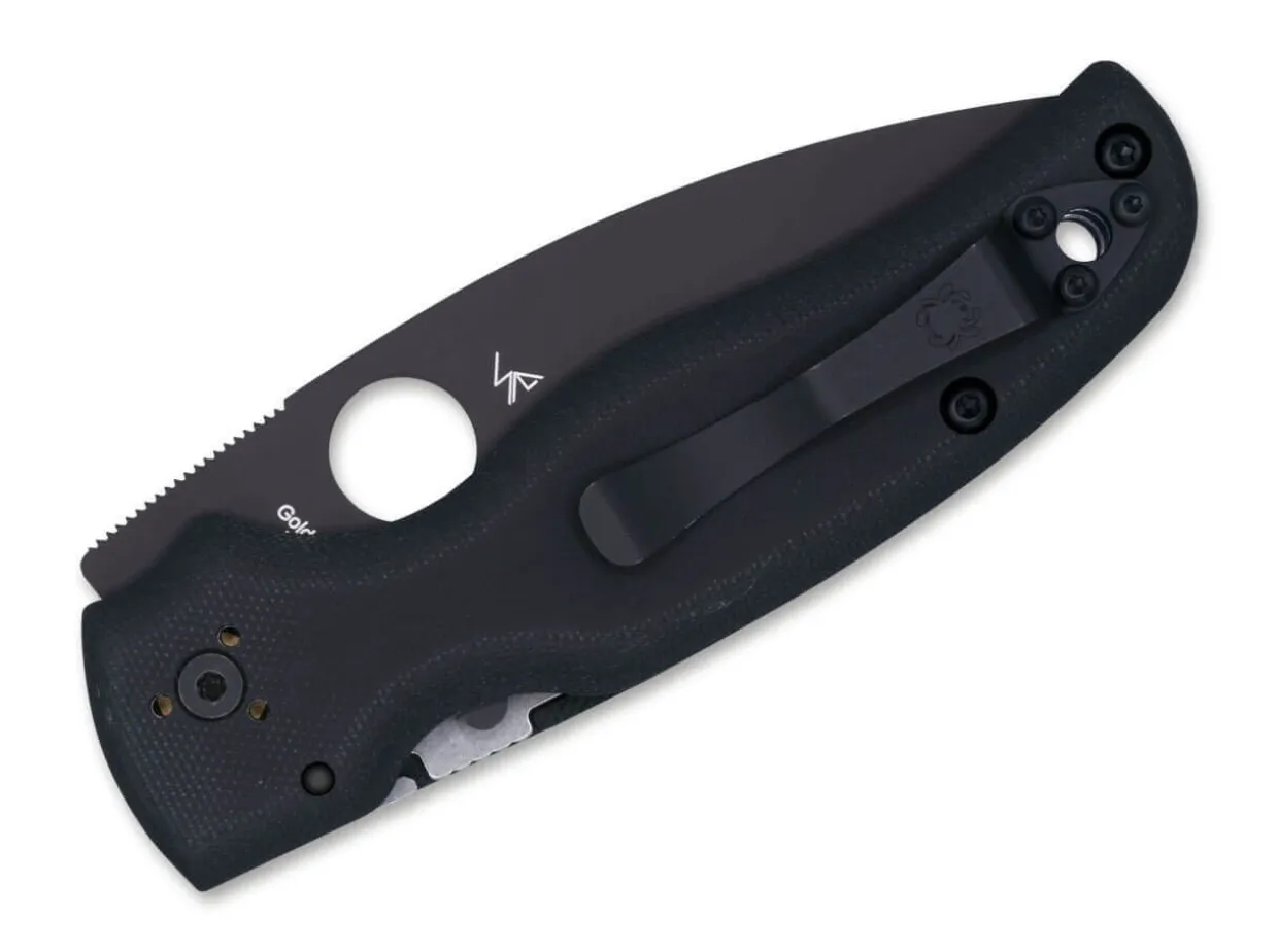 Shaman All Black Serrated