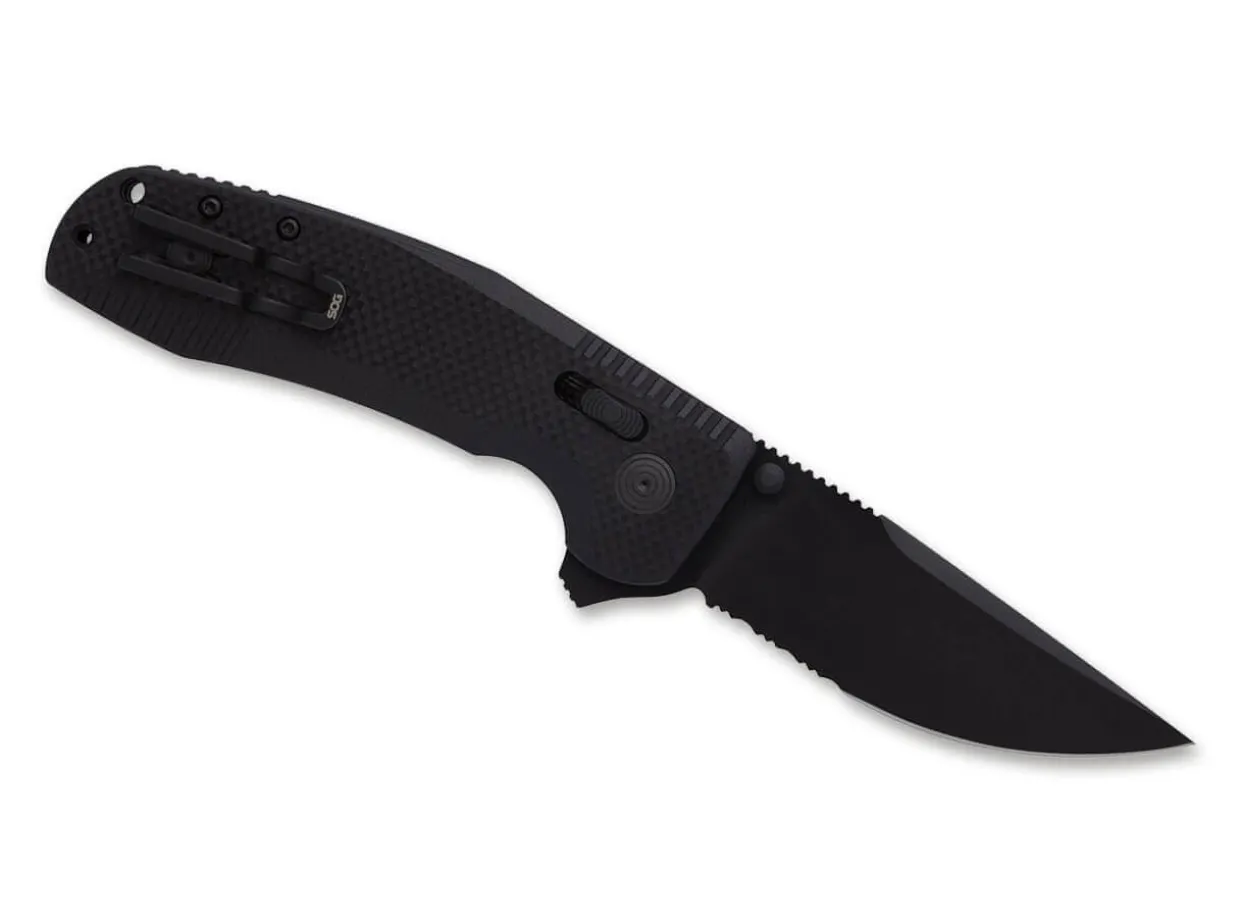 Sog-Tac Xr Blackout Serrated