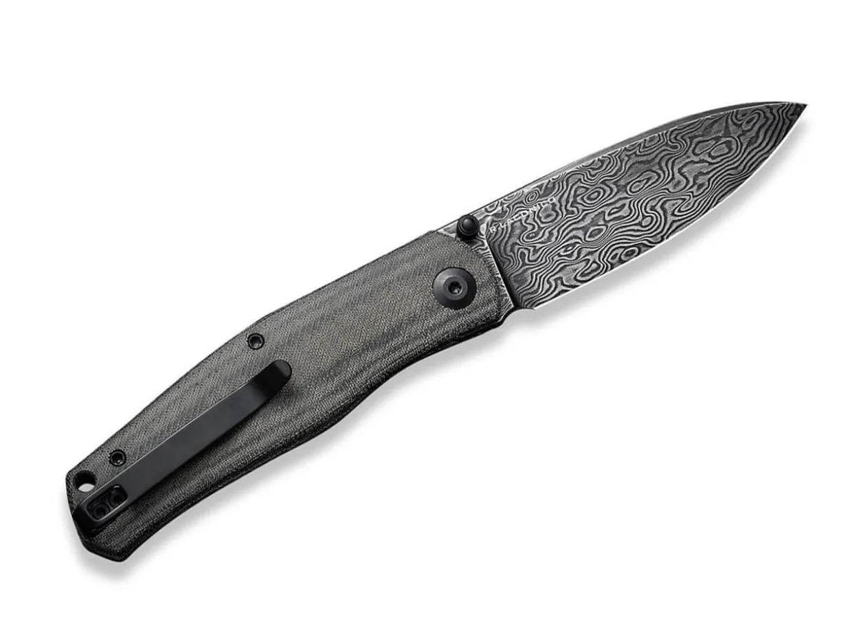 Sokoke Micarta Black Damascus
