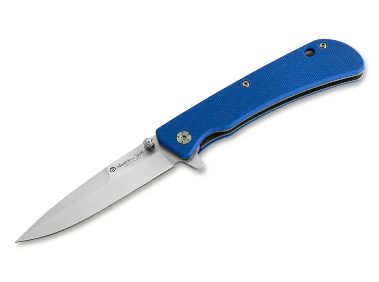 Sport Knife Spearpoint Slim G10 Blue