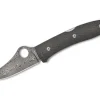 Spyopera Carbon Fiber Damasteel Sprint Run Plainedge