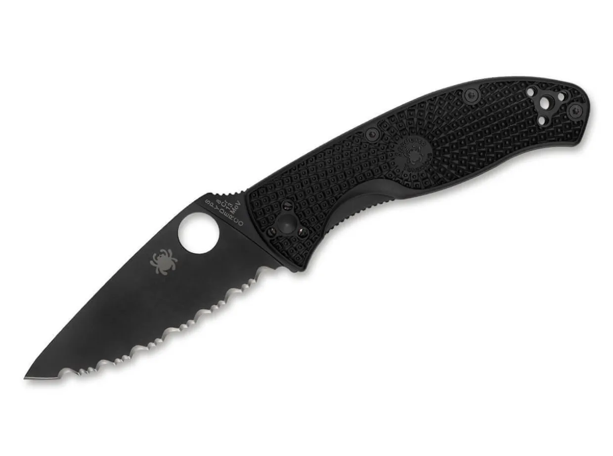 Tenacious Lightweight Black Serrated