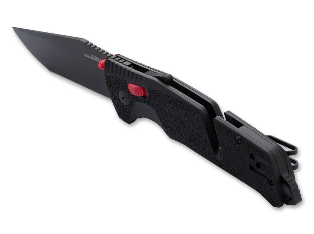 Trident At Black-Red Tanto