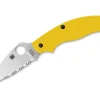 Uk Penknife Salt Serrated Yellow