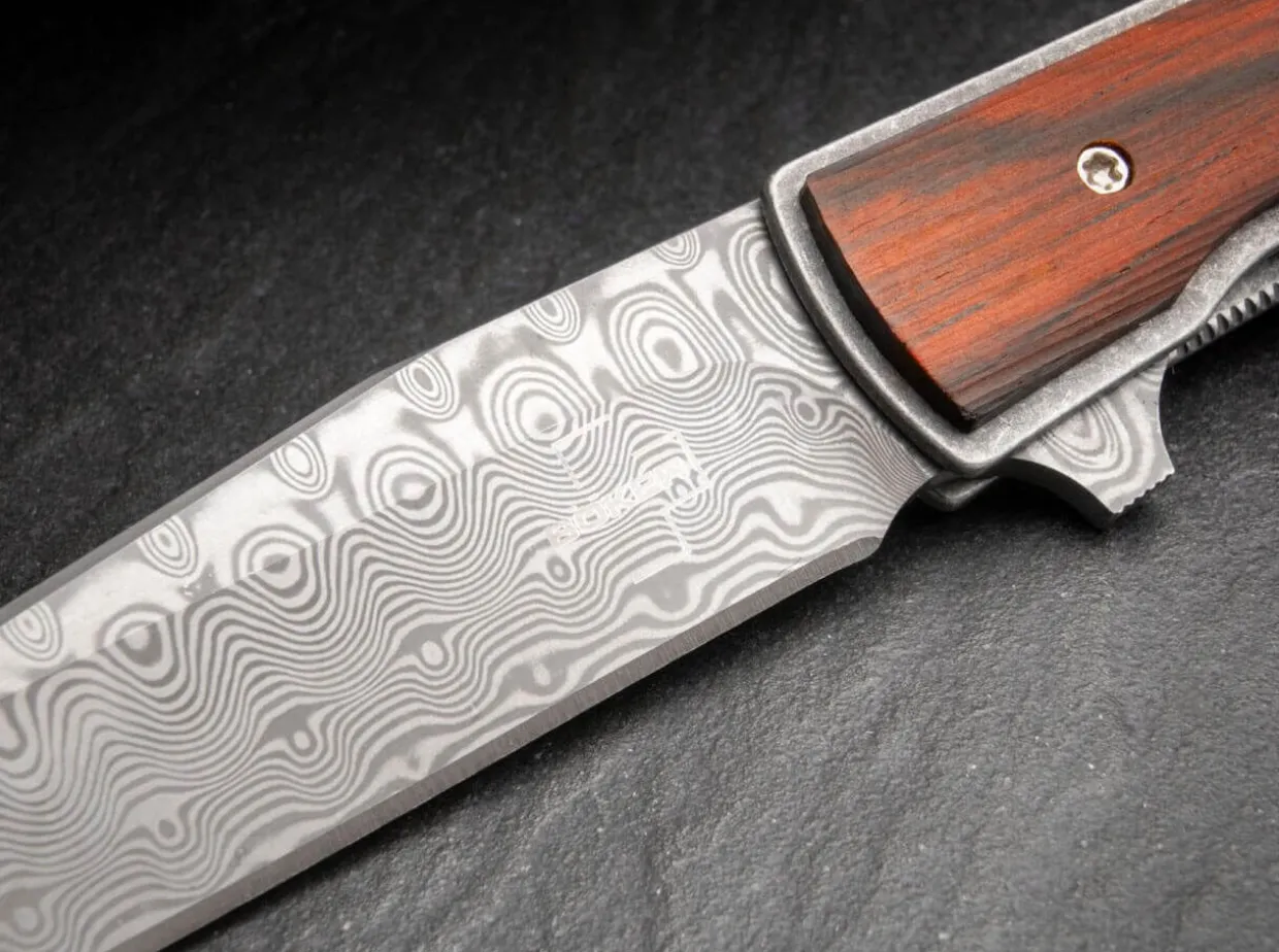 Urban Trapper Cocobolo Damascus